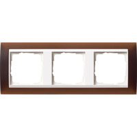Gira Abdeckrahmen 3-fach dunkelbraun, Retail