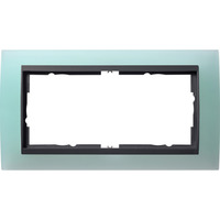 Gira Abdeckrahmen zweifach opak Event grün, Retail