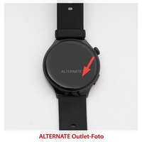 Huawei Watch 4 (Archi-L19F), Smartwatch schwarz, Armband: Black, Fluorelastomer