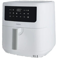 Medion Heißluftfritteuse Life MD 11750 P10 XL weiß (matt), 2.150 Watt, Korb 6,8 Liter