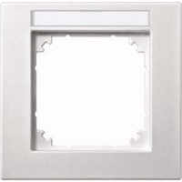 Merten Rahmen einfach beschriftbar weiß, Retail