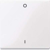 Merten Wippe Kennzeichen 0 und 1 für Wippschalter Einsatz weiß, Retail