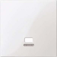 Merten Zentralplatte Zugschalter polarweiß glänzend mit Kontrollfenster MEG3380-0319 weiß (glänzend), Retail