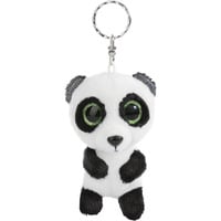 NICI Glubschis Schlüsselanhänger Panda Peppino, Kuscheltier weiß