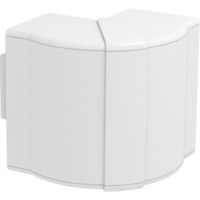 OBO Außeneck Haubenformteil 70x130 Millimeter verstellbar, Befestigung/Montage weiß, Retail