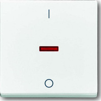 Busch-Jaeger Busch-J. Kontroll-Wippe dav/sws mit Aufdruck I/0 1788-84 weiß, Retail