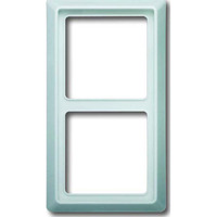 Busch-Jaeger Rahmen zwei fach Allwetter 44 weiß, Retail