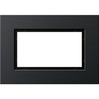 Gira Abdeckrahmen einfach zweifach schwarz, Retail