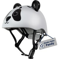 HUDORA Kinderhelm Pandy weiß/schwarz, Gr. 48-52