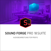 MAGIX SOUND FORGE Pro 18 Suite, Multimedia-Software 1 Lizenz