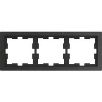 Merten Rahmen drei fach schiefer, Retail