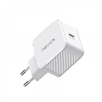 Nevox 45W SINGLE USB-C (PD) QC3.0 Ladegerät GaN weiß, PD 3.0, QC 3.0