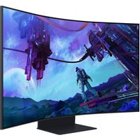 SAMSUNG Odyssey Ark S55CG970NU, Gaming-Monitor 139.7 cm (55 Zoll), schwarz, UltraHD/4K, VA, Curved, FreeSync Premium Pro, 165Hz Panel