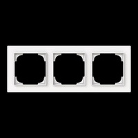 Busch-Jaeger Abdeckrahmen dreifach weiß, Retail