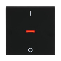 Busch-Jaeger Kontrollwippe mit Aufdruck Ein-Aus-Schalter matt schwarz, Retail