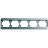 Busch-Jaeger Rahmen fünffach waagerecht alpha 1725 KA-266 titan, Retail