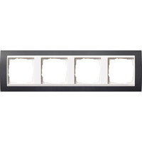 Gira Abdeckrahmen vierfach für rws Event, Abdeckung anthrazit, Retail