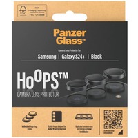 PanzerGlass Hoops Kameraschutz, Schutzfolie schwarz/transparent, Samsung Galaxy S24 Plus