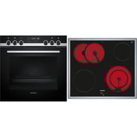 Siemens PQ521KA11, Herdset schwarz/silber