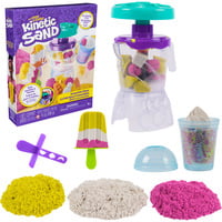 Spin Master Kinetic Sand - Smoothie Mixer Spielset, Spielsand mit 397 Gramm Sand in 3 Farben