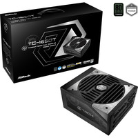 ASRock Taichi TC-1650T, PC-Netzteil schwarz, 2x 12-Pin High Power GPU, 8x PCIe, Kabelmanagement, 1650 Watt