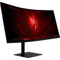 Acer Nitro XV345CURV3, Gaming-Monitor 86 cm (34 Zoll), schwarz, QHD, VA, USB-C, KVM Switch, Curved, 180Hz Panel