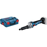 Bosch Professional Akku-Geradschleifer GGS 18V-10 SLC Professional, 18Volt blau/schwarz, ohne Akku und Ladegerät, in L-BOXX