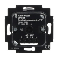 Busch-Jaeger Jalousie-Basis-Einsatz 2 Schließer 3 Ampere 690 Voltampere Typ 6418 U, Schalter Retail