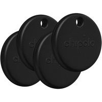 Chipolo POP Tracker 4er-Set, Ortungstracker schwarz
