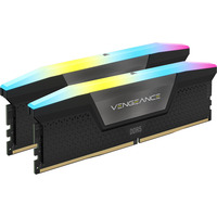 Corsair DIMM 96 GB DDR5-6800 (2x 48 GB) Dual-Kit, Arbeitsspeicher schwarz, CMH96GX5M2B6800C34, Vengeance RGB, INTEL XMP