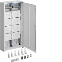 Hager Multimedia Komplettschrank universell 1100x550x205 Millimeter IP44 2 Felder weiß, Retail