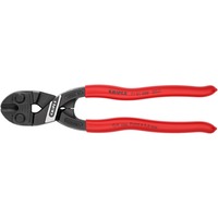 KNIPEX Kompakt-Bolzenschneider CoBolt 71 01 200, Schneid-Zange mit Öffnungsfeder und Verriegelung