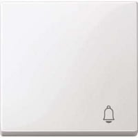 Merten Wippe Klingel für Wechselschalter, Kreuzschalter und Taster, glänzend, Thermoplast weiß (glänzend), Retail