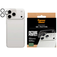 PanzerGlass PicturePerfect Kameraschutz, Schutzfolie transparent/schwarz, iPhone 17 Pro Max
