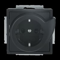 0 Servicesteckdose 20 EUCBDR-885 schwarz, Retail