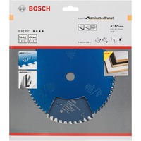Bosch Kreissägeblatt Expert for Laminated Panel, Ø 165mm, 48Z Bohrung 20mm, für Handkreissägen