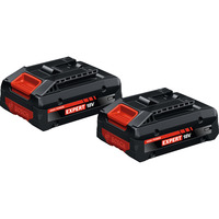 Bosch Professional Expert Akku EXBA18V-40, 2 Stück schwarz, AMPShare Alliance