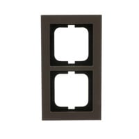 Busch-Jaeger Abdeckrahmen 2-fach, Abdeckung braun, Retail