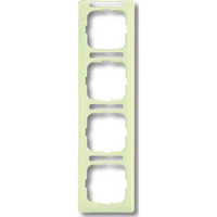 Busch-Jaeger Rahmen vierfach 1724 NSKA-212 weiß, Retail