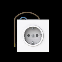 Busch-Jaeger Schutzkontaktsteckdose Safety+ weiß, Retail