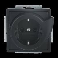 Busch-Jaeger Servicesteckdose 20 EUCBDR-885 schwarz, Retail