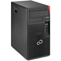 Fujitsu Esprimo P757 E85+ Generalüberholt, PC-System schwarz/rot, Windows 10 Pro 64-Bit