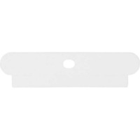 Merten Schriftfeldeinlagen 3-poliger Aus-Schalter, Beschriftungsgerät weiß, Retail