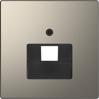 Merten Zentralplatte für Universal-Anschluss-Einsatz, Abdeckung grau, Retail