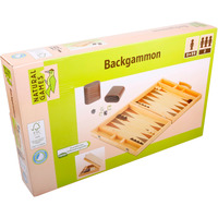 Natural Games Backgammon Spiel 38 x 22 x 5 Zentimeter, Brettspiel 