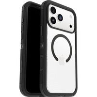 Otterbox Defender Pro XT, Handyhülle transparent/schwarz, iPhone 17 Pro Max, MagSafe