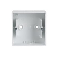 Busch-Jaeger Aufputz-Gehäuse einfach Ausführung matt weiß (matt), Retail