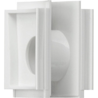 Gira Verbindungsstück für Aufputz-Gehäuse Gira Studio, Adapter weiß, Retail