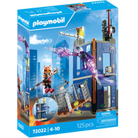 PLAYMOBIL 72022 Heroes: Duell am Helden-Tower, Konstruktionsspielzeug 