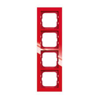 0 Rahmen vierfach 1724-287 rot, Retail